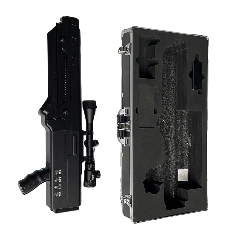  香格里拉手持便携式枪型低空防御反制四通道A型