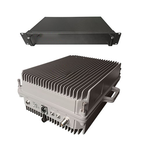  香格里拉TETRA800数字警用集群数字光纤直放站远近端机